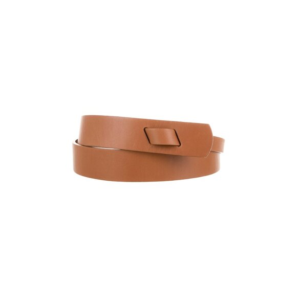 Loro Piana Belt Tan Brown Leather Knot Belt main image 5